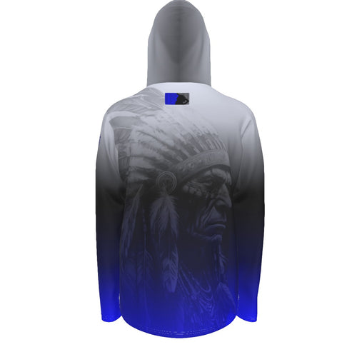 MTS Softball Sports Hoodie Blue Fade
