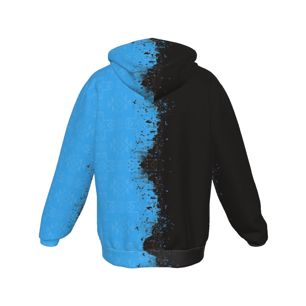 WIHS Split Zip Up Hoodie