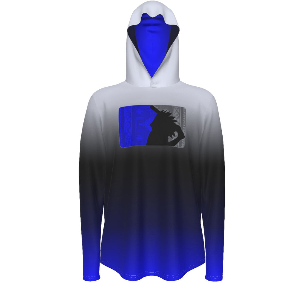MTS Softball Sports Hoodie Blue Fade