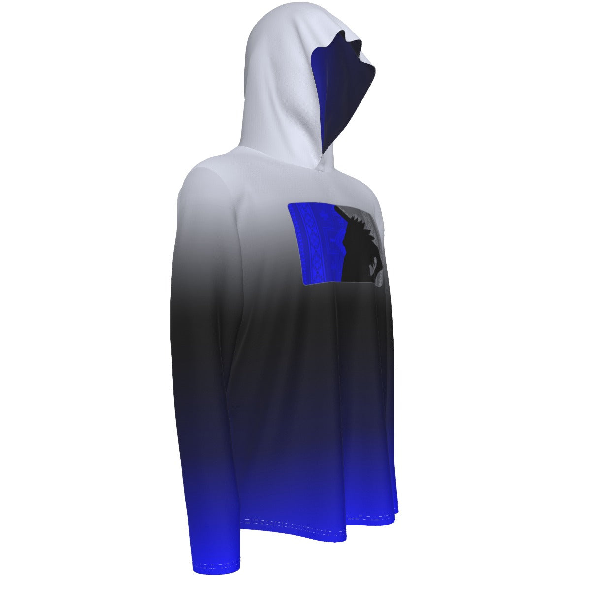 MTS Softball Sports Hoodie Blue Fade